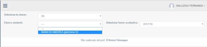 Passo 2 - Menu Modulistica: Modulistica degli studenti Tramite la voce "Modulistica degli studenti" del menu "Modulistica" è possibile scaricare il file dei documenti che compongono il fascicolo del