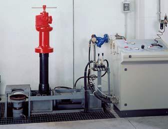 idraulici delle valvole testate su un ampio range di portata e pressione.