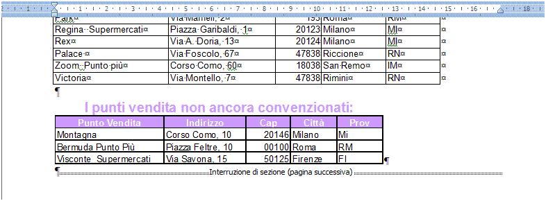 AM3 Elaborazione testi livello avanzato 77 AM3.5 Preparare le stampe AM3.5.1 Sezioni È possibile suddividere un documento in più sezioni.