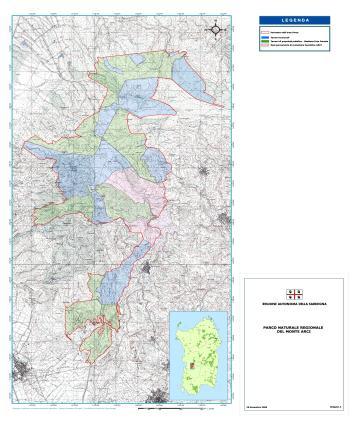 Aree protette regionali - Per quanto riguarda le aree protette regionali sono stati istituiti due Monumenti regionali previsti ai sensi della L.R. n. 31/1989: cod. denominazione superficie ha % Sup.