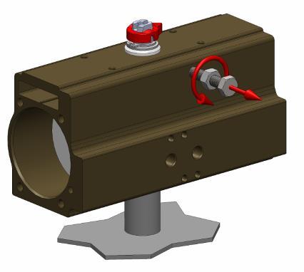 Smontare l attuatore dalla valvola avendo cura di prendere dei riferimenti che poi faciliteranno le operazioni di montaggio a manutenzione avvenuta; 4.