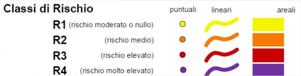 territoriali perimetrati nel Piano Gestione Rischio