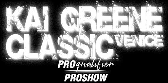 it/event/reservations-kai-greene-classic Il Promoter Gian Enrico Pica, IFBB Professional League Executive Member, è lieto di annunciare l evento KAI GREENE CLASSIC. Pro Qualifier e Proshow.