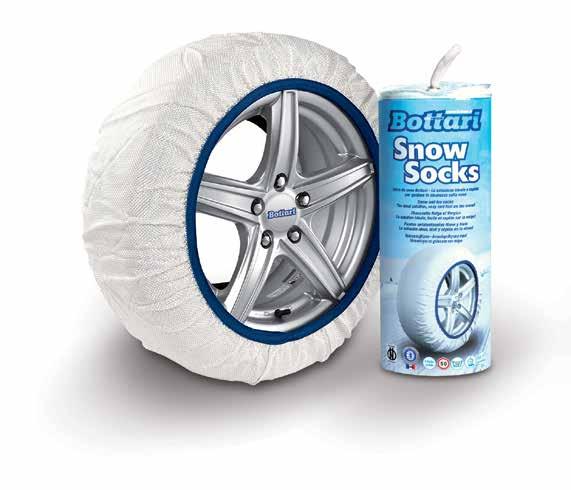 SNOW SOCKS 68041-68042-68043 Calze da neve Snow and Ice socks CHAUSSETTE NEIGE ET VERGLAS Schneesocken FUNDAS ANTIDESLIZANTES NIEVE Y HIELO Calze da neve Bottari La soluzione ideale e rapida per