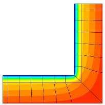 isolamento esterno (rientrante) Trasmittanza termica lineica di riferimento = 0,024 W/mK.