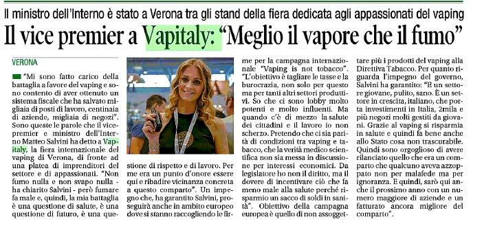 Lo stesso articolo è apparso in data 20 maggio 2019 su: Corriere di Siena a pagina 1