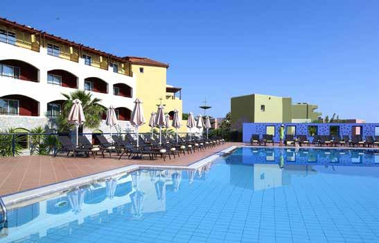 GRECIA - Creta ALPICLUB ELIROS MARE 4* VOLO + 7 NOTTI IN DOPPIA VISTA GIARDINO TUTTO INCLUSO Maggio 715 Giugno 820 Luglio 950 Settembre 780 Ottobre 780 Partenze con voli speciali da Milano, Verona,