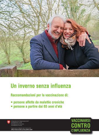 influenza stagionale è raccomandata.