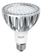 PAR IP65 ECOLed Le Lampade PAR IP65 ECOLed Beghelli, grazie all involucro IP65 in vetro, sono particolarmente robuste ed idonee per l installazione in esterno.