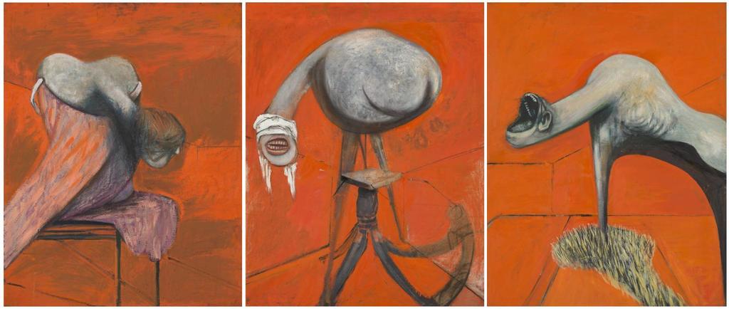 Francis Bacon - Tre studi per figure