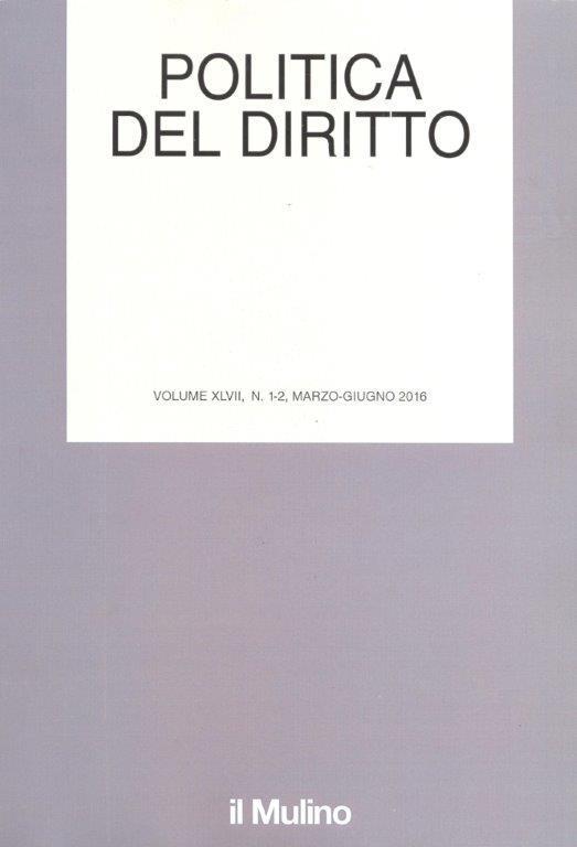 POLITICA DEL DIRITTO Editore: