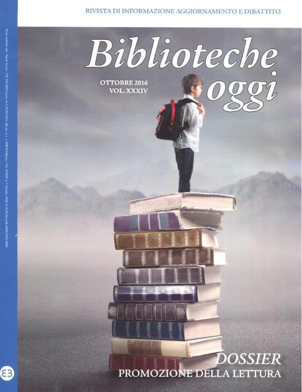 BIBLIOTECHE OGGI Editore: