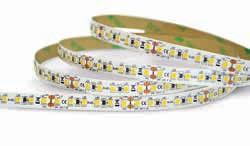 50 mm STRIP LED 2835 5 W/mt 8mm 8,3 mm IMPERIA Dati Tecnici Comuni Dimensioni (mm) 5000x8 Sezione di Taglio (mm) 50 Input Voltage (V) PCB 8 mm Consumo