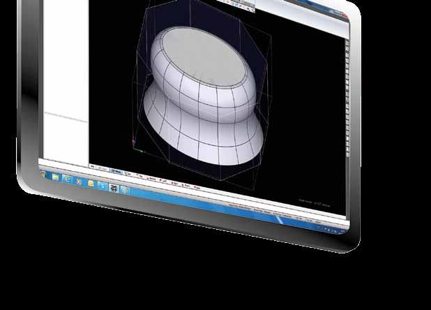 Smart BretonSmartCam EVOLUTION Software for the drawing and programming (CAD/CAM) of cutting centres with 3 interpolated axes CAD/CAM software to draw and program complex stone workpieces, for