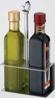 Bottle holder oil/vinegar 50 cl Portabottiglie olio-aceto Condiment set
