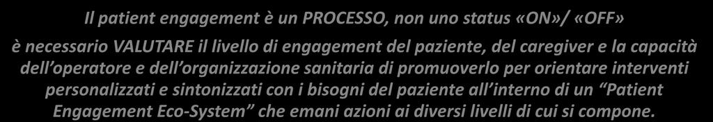 operatore e dell organizzazione sanitaria di promuoverlo