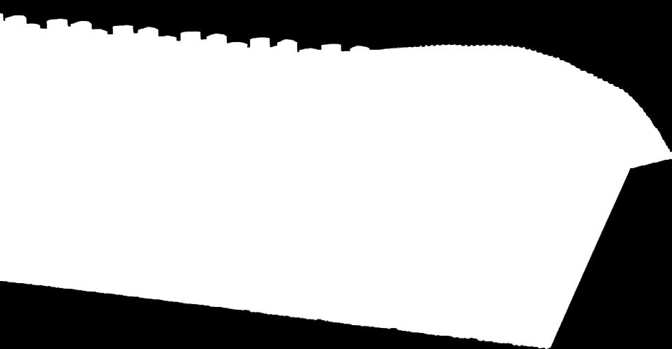 Caratteristiche principali La particolare configurazione del funghetto, dotato di protuberanze preformate, consente di intrappolare saldamente tubi di diametro esterno da 16 a 17 mm.