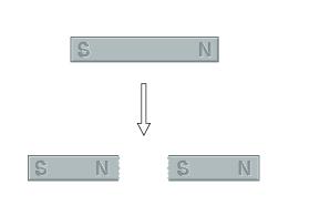 Magnetismo: fatti sperimentali Due cariche magnetiche: polo N/S.