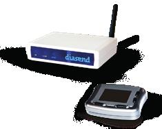 Il metodo di trasmissione Bluetooth richiede che il dispositivo si trovi in prossimità del diasend