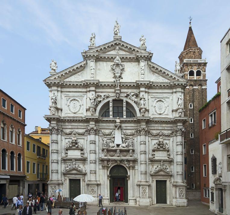 IL 600: VENEZIA AEREA La vocazione teatrale di Venezia si incarna nello spirito barocco dal ritmo veloce, le facciate laiche,