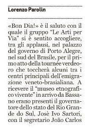 Giornale di Vicenza 23 luglio 2018