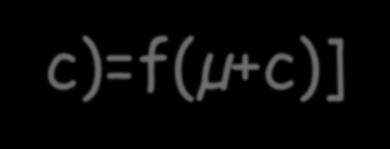 Caratteristiche della distribuzione Normale o f(x) è sempre positiva o l area sotto la curva normale è pari a 1 o f(x) raggiunge il massimo quando x=µ.