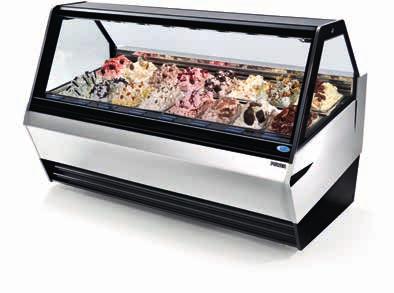 elegance Vetrina gelato Gelato cabinet ventilata