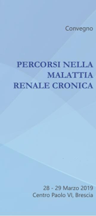 29 Marzo 2019 Nefropatia nel diabetico: non solo nefropatia