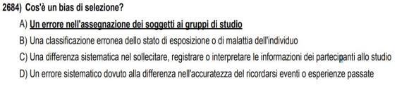 Quando anche il ricercatore non sa chi riceve il trattamento si parla di doppio cieco.