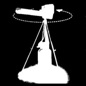 Il cannone a propano più facile da usare al mondo Circa 17.000 detonazioni da un serbatoio GPL da 10 kg Accensione piezoelettrica fino a 100.