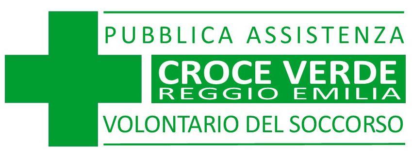 P.A. CROCE VERDE RE - ALBINEA La CROCE VERDE Reggio Emilia ed Albinea è stata fondata ufficialmente nel 1914.