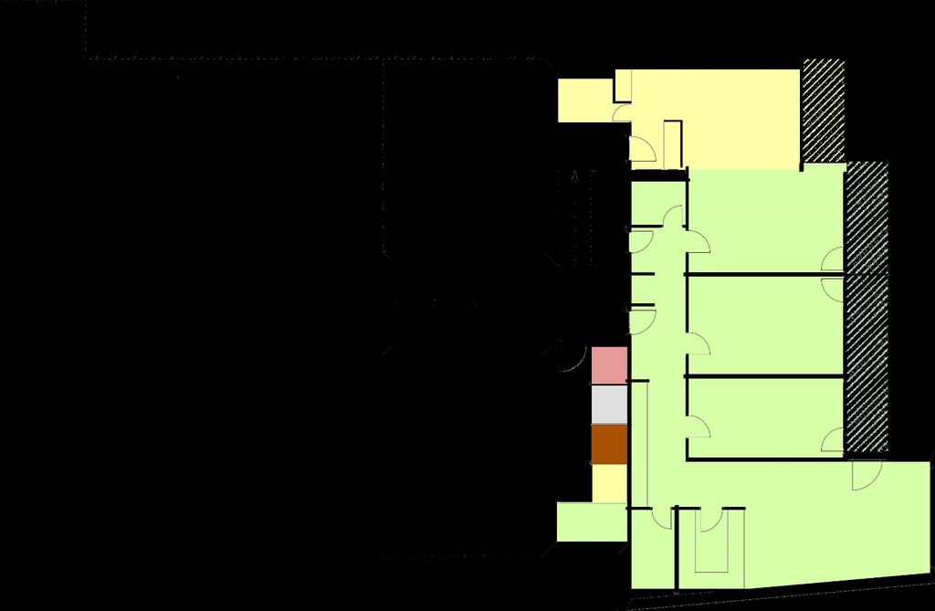 Bad/WC Kochen Wohnung 1 1 1/2 Wohnung Balkon Stockwerkeigentum Nr. S53249 STWE-Anteil Nr. 1 Bad/WC Balkon Lift Treppenhaus Keller 5 zu Stockwerkeigentum Keller 5 Nr. S53274 STWE - Anteil Nr.