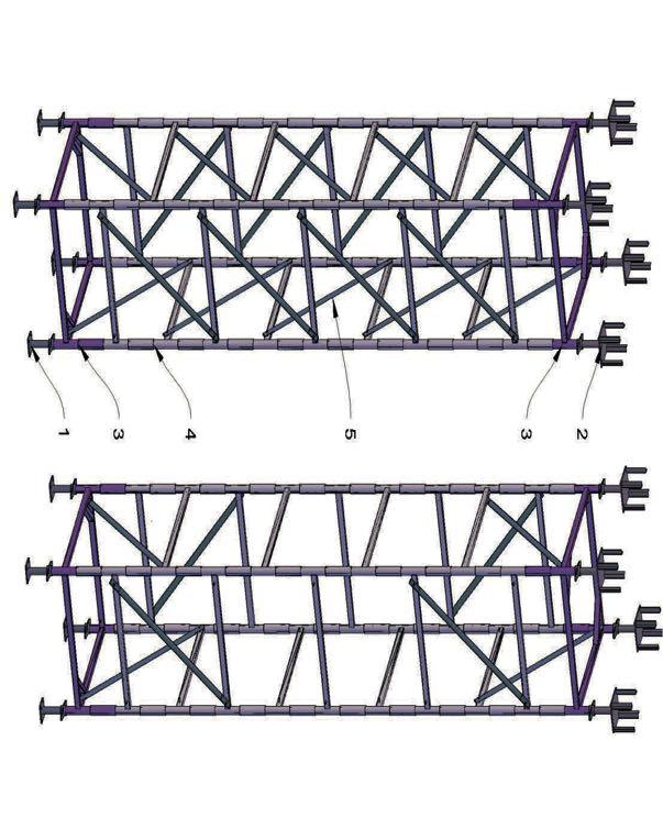 Descrizione del prodotto Le torri di puntellazione ST100 vengono utilizzate come strutture di sostegno temporanee con o senza forcella superiore e con travi primarie e secondarie in legno per getti
