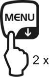 11 Menu Il menu permette di adattare il funzionamento della bilancia ai bisogni dell utente. L impostazione di fabbrica del menu è tale che praticamente non richiede alcuna modifica.