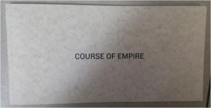 Course of Empire paintings by Ed Ruscha *Course of empire paintings by Ed Ruscha United States pavilion, 51st Venice Biennale / Donna De Salvo... [et al.] New York D.A.P.