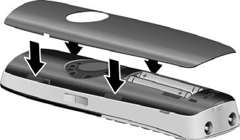 cordless utilizzate solo batterie ricaricabili dello stesso modello raccomandato da Gigaset Communications GmbH.