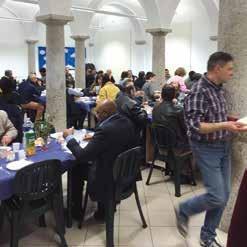 stati puntualmente consegnati la domenica delle Palme; un grazie di cuore a coloro che hanno partecipato, vecchi e nuovi, alla cena con gli ospiti del rifugio Caritas di Sammartini, un incontro ormai