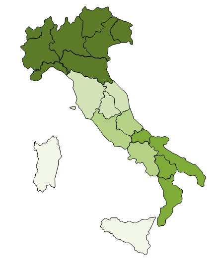 Produzione e consistenza installata L energia prodotta da fonte fotovoltaica nel mese di aprile 2019 si attesta a 2.194GWh in riduzione rispetto al mese precedente di 190GWh.