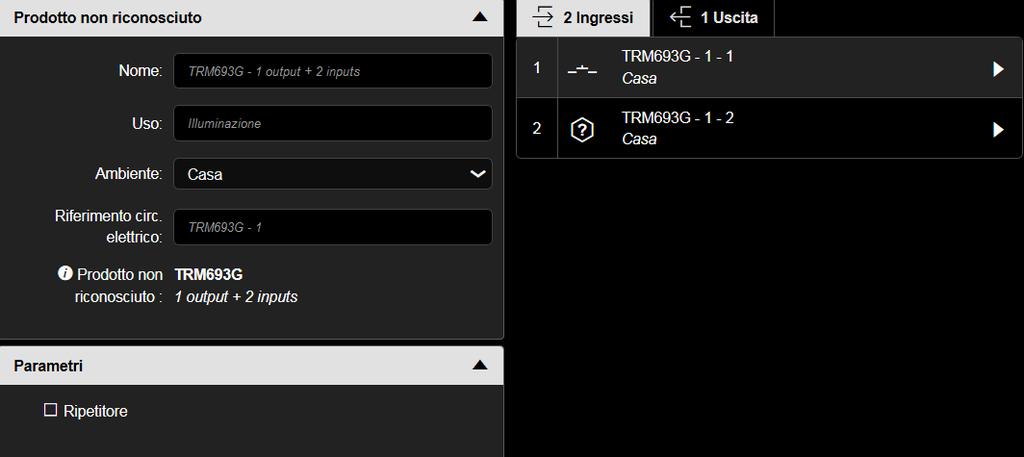 4. Programmazione con Easy Tool Il funzionamento dei vari dispositivi varia esclusivamente per il numero di uscite.