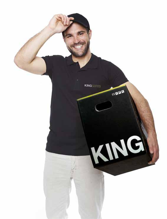 the king specialist KINGgates si affida ad una rete di installatori esperti e professionali. KINGspecialist è il programma riservato agli installatori, la qualità KINGgates declinata nel servizio.