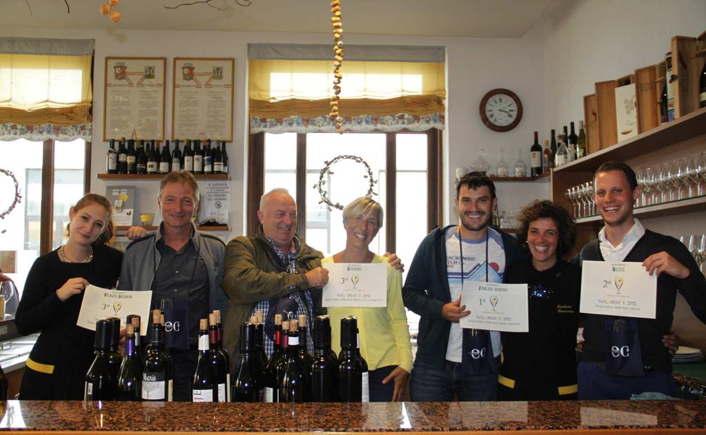 Gli assaggi di campioni, rigorosamente anonimi, sono stati coordinati dall enologo Claudio Fabbro e dalla segretaria dell Enoteca, Elena Orzan.