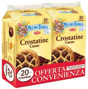 CROSTATINE PACCO DOPPIO MULINO BIANCO cacao, albicocca 800