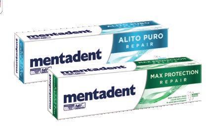 DENTIFRICIO MENTADENT vari tipi 75 ml