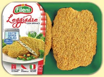 COTOLETTE LEGGIADRE 2 PZ FILENI spinaci 220 g (al kg