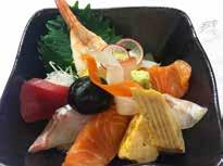 Sashimi / 刺身 3 種盛 Misto di 3 tipi di pesce crudo / Assorted raw fishes (3 types) 16 5 種盛 Misto di 5 tipi di pesce crudo / Assorted raw fishes (5