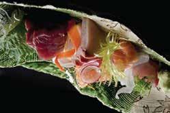 carpaccio: 22 finely sliced raw fishes (3 types) Sushi misto / Assorted sushi / 寿司盛り合わせ 松握り9 貫 細巻 3 巻 SUSHI MISTO MATSU 38 9 nigiri sushi e 3