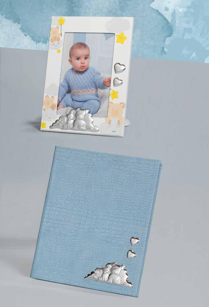 6,5x10 RB102 ALBUM cm 20x25 disponibile rosa - celeste Romar s Made in Italy