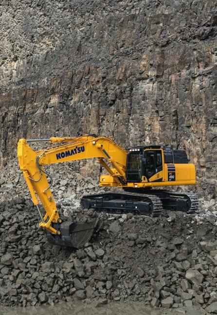 La qualità su cui contare Qualità Komatsu Grazie alle tecniche più avanzate di computer design (CAD) e a un programma completo di test, Komatsu produce macchine in grado di soddisfare gli standard