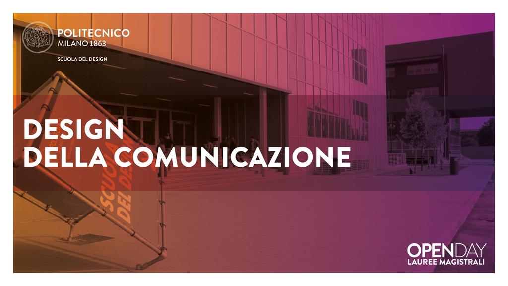 Magistrale Design della Comunicazione