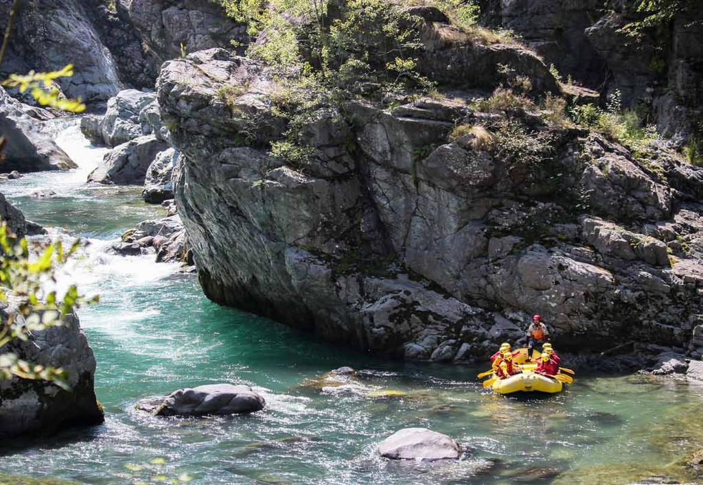 AGOSTO Discesa su torrente valsesiano. Valsesia (VC). Foto archivio Eddyline.